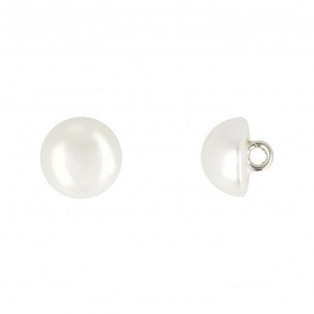 Bouton demi-perle 10mm