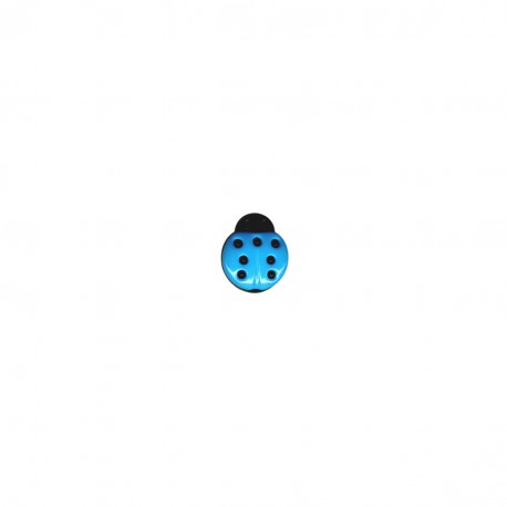 Bouton enfant coccinelle