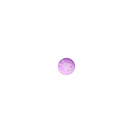 Bouton laser coccinelle