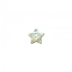 Bouton nacre petite Etoile