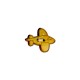 Bouton bois avion Bois - 
