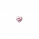 Bouton coeur irise 2trous