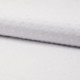 Tissu Plumetis Voile De Coton Blanc 