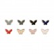 Bouton bijou papillon