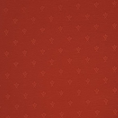 Tissu Abeille Jacquard Sienne 