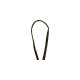 Lacette imitation suedine 3mm