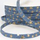 Lacette effet jeans 10mm