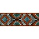 Galon jacquard inca thermocollant