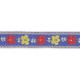 Jacquard fleurs 15mm