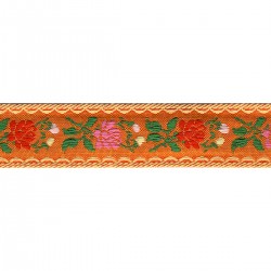 Jacquard fleurs 23mm