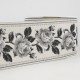 Galon jacquard roses