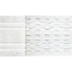 Ruban fronceur polypropyl Blanc - 