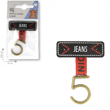 Mini badge jeans n°5 - N°5