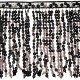 Frange paillettes 150mm