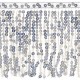 Frange paillettes 150mm