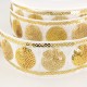 Galon paillettes cercles