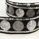 Galon paillettes cercles