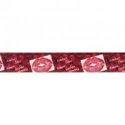 Ruban satin love