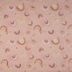 Tissu Coton Imprimé Arc En Ciel Rose 