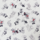 Tissu Popeline Doodle Mickey Imprimé Blanc 