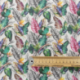 Tissu Plume Popeline Digital Multico 