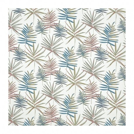 Tissu Topanga Feuille Flamingo 