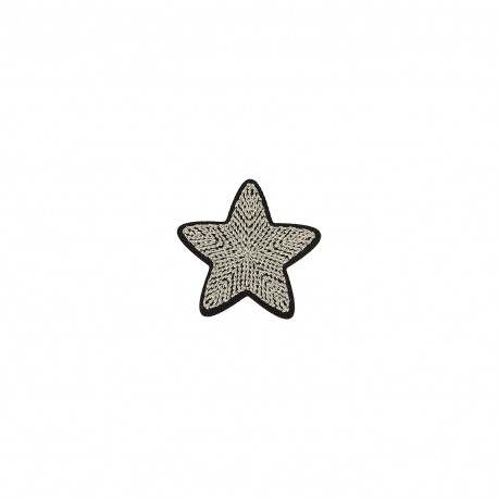 Ecussons etoile - Argent