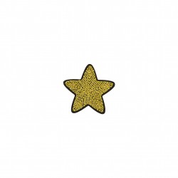 Ecussons etoile - Or