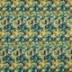 Tissu Viscose Cercle Jaune ocean 
