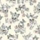Tissu Vanity Cretonne Ivoire ciel
