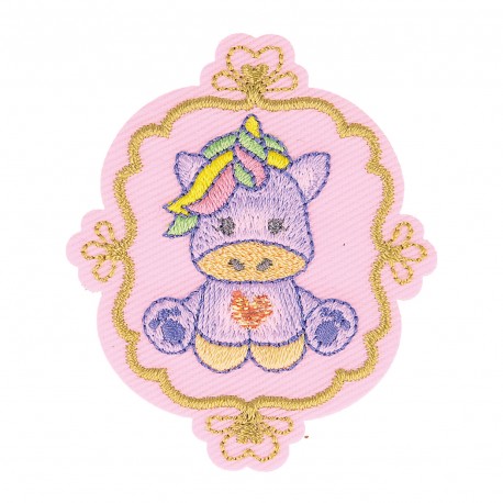 Ecusson badge bébé - Licorne