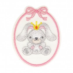 Ecusson badge bébé - Lapine