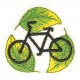 Ecusson éco friendly - Velo