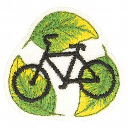 Ecusson éco friendly - Velo