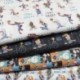 Tissu Tune Squad Imprimé Lola bugs Fond Beige 