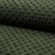 Tissu Bubble Minky Uni Kaki 