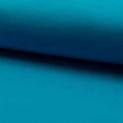 Tissu Jogging Uni Turquoise