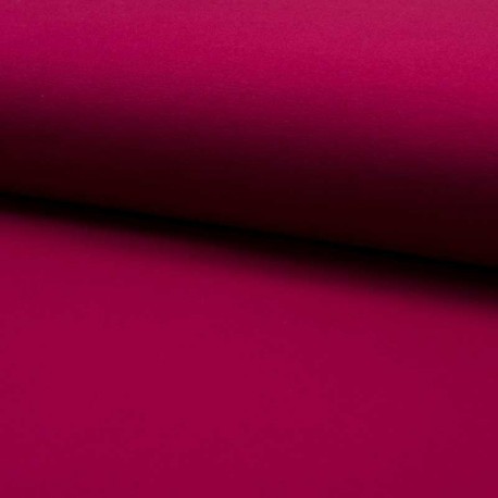 Tissu Jogging Uni Bordeaux 
