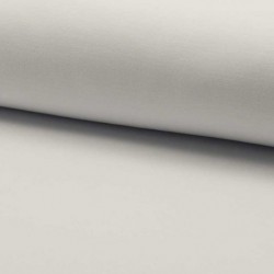 Tissu Jogging Uni Blanc