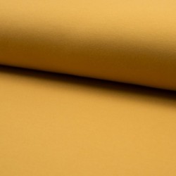 Tissu Jogging Uni Ocre 