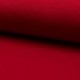 Tissu Bord Cote Uni Rouge