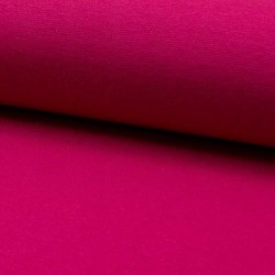 Tissu Bord Cote Uni Fuchsia
