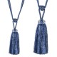 Embrasse pompon organdy perle diamant