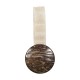 Magnet coco naturel - Rond