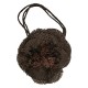 Magnet fleur en jute