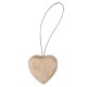 Magnet en bois coeur