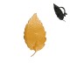 Pinces à rideaux feuilles en bois x 2