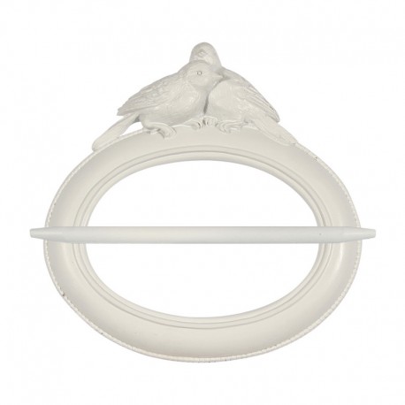 Broche pour rideaux oiseaux en résine