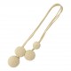 Embrasse magnet boules textile