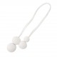 Embrasse magnet boules textile